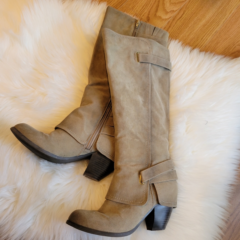 Fergalicious knee high boots